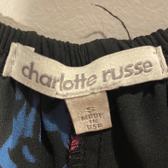 Charlotte Russe Black Floral Dress - Picture 3 of 3